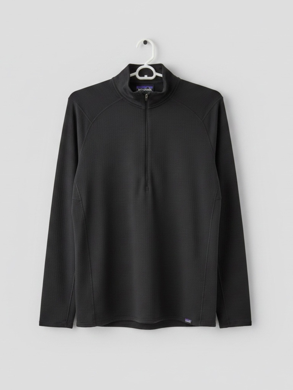 Patagonia Capilene Thermal Weight 1/4 Zip Baselayer Men’s Large Black